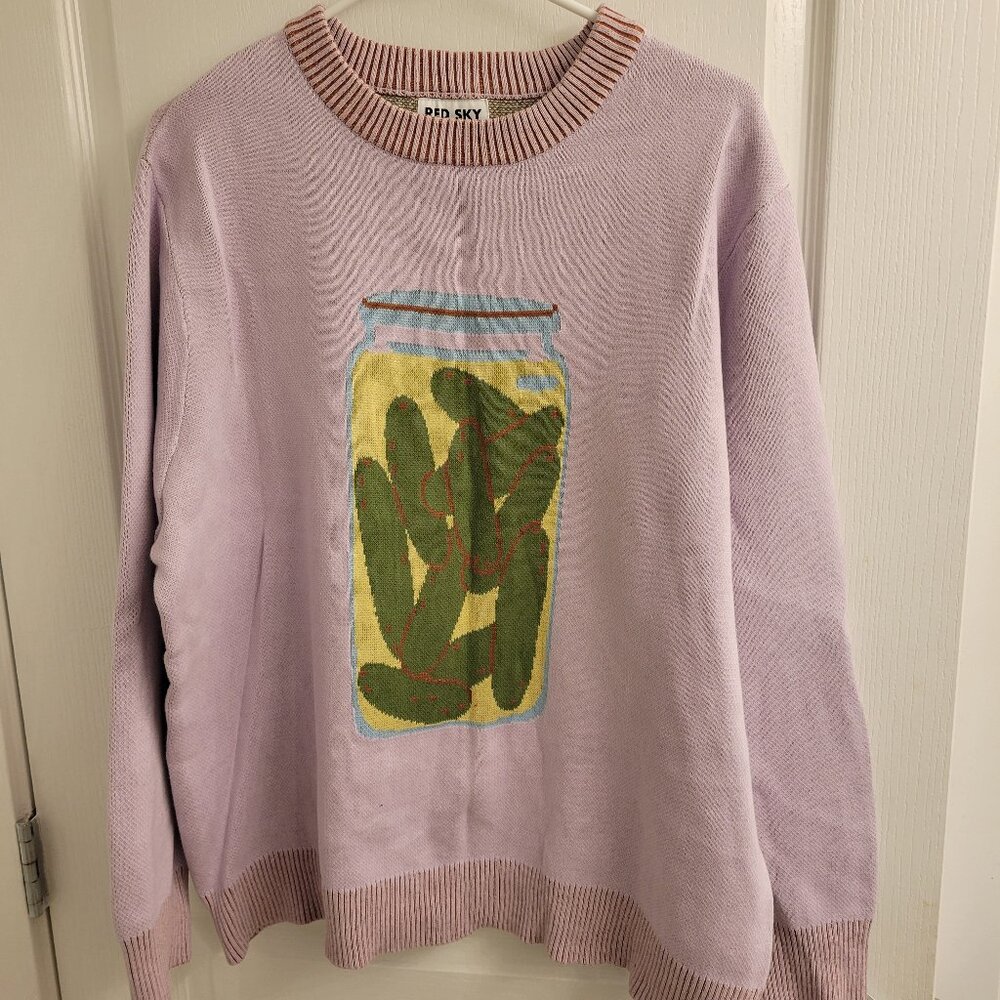 Pickle sweater Redsky